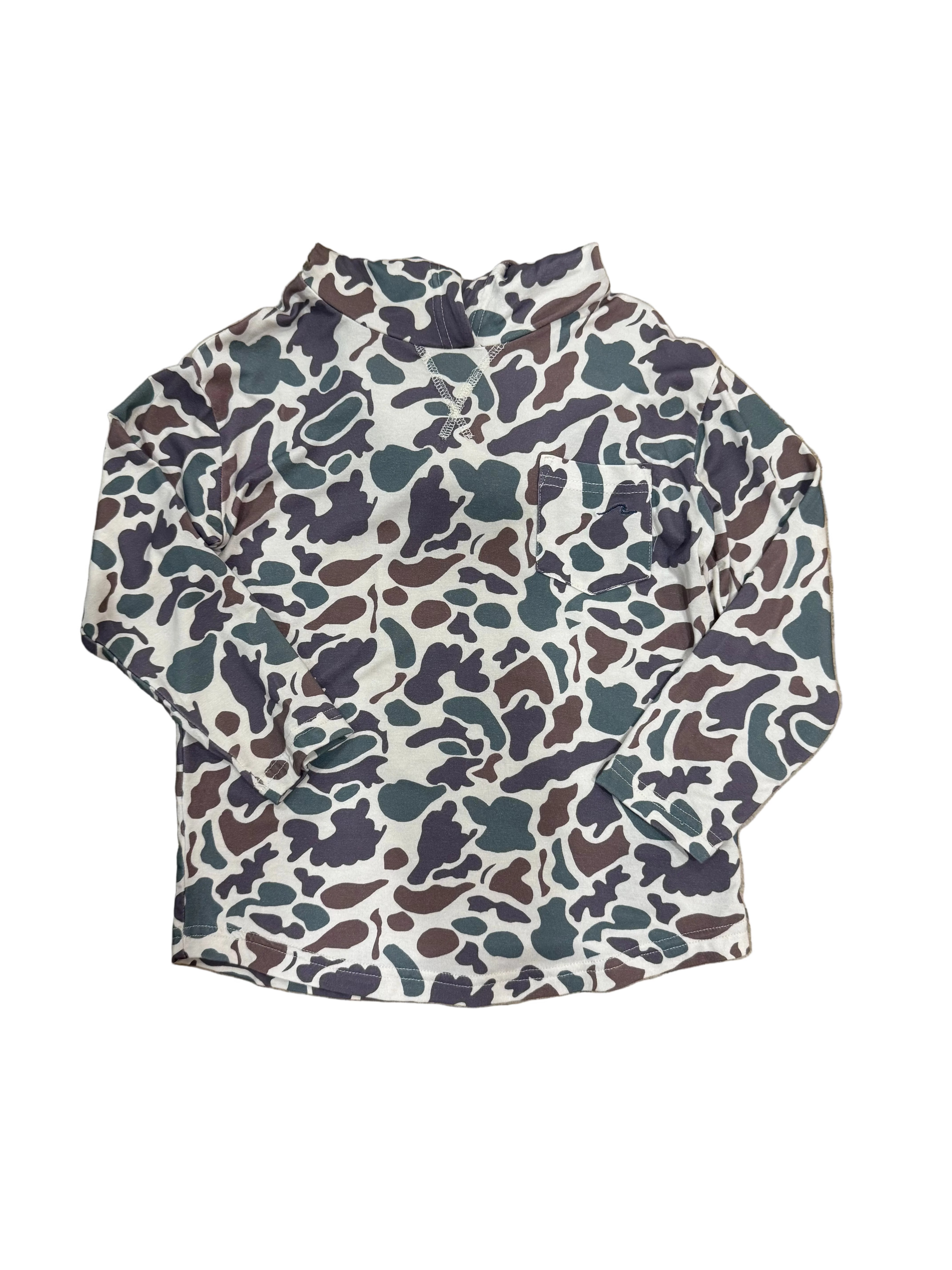 Boys hooded long sleeve