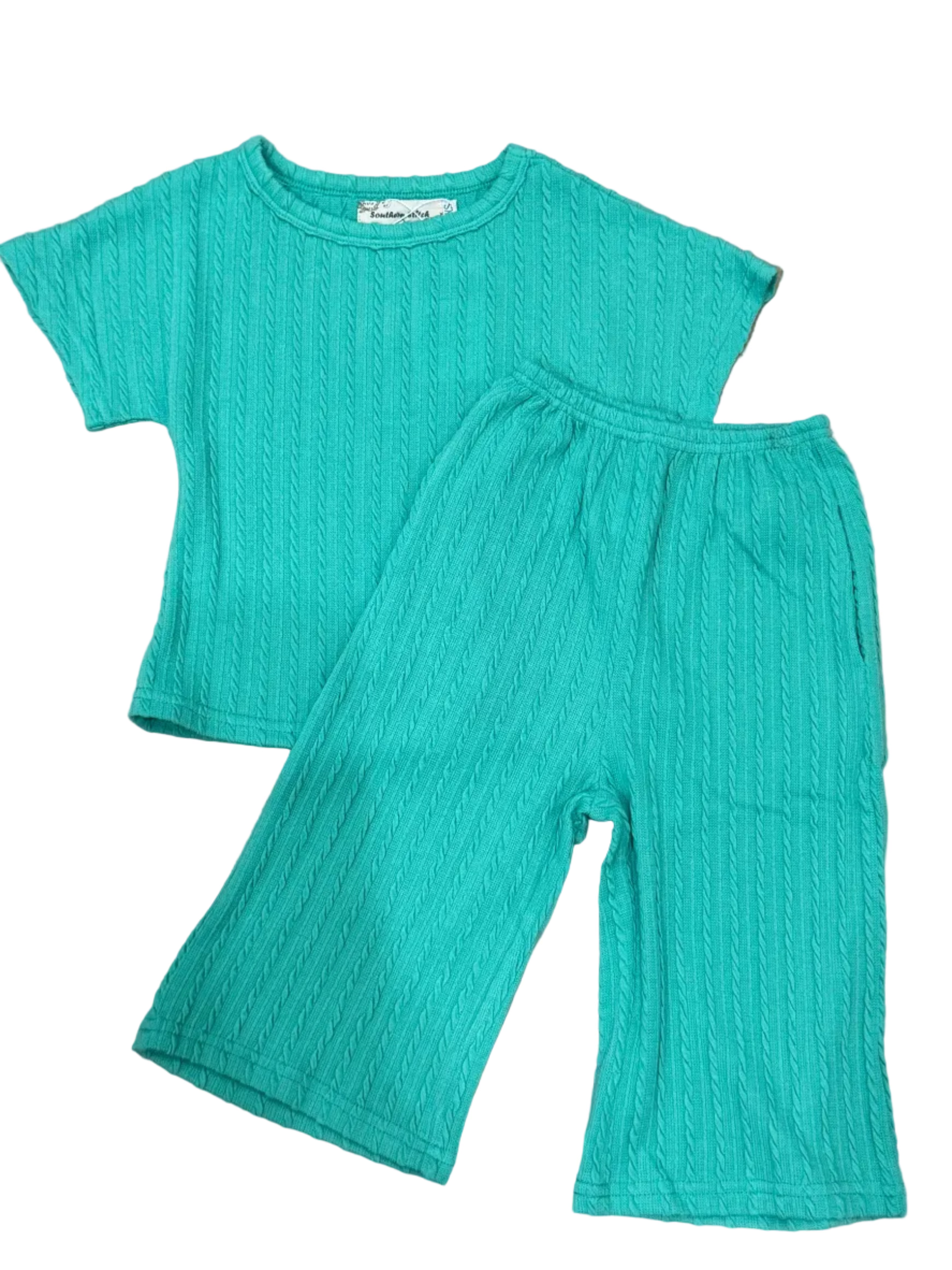 Girls Knit Top/Pant